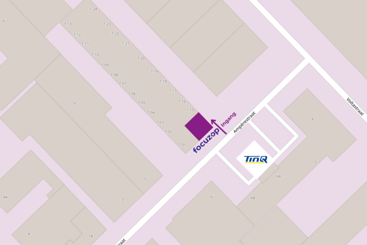 Plattegrond ingang Focuzop